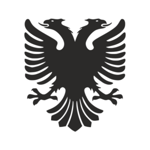 Albanien Adler Aufkleber
