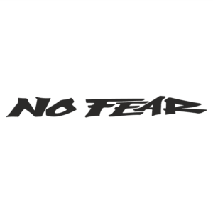 No Fear Aufkleber