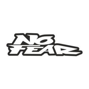 No Fear Aufkleber