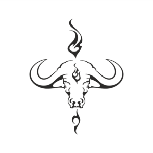 Stier Aufkleber