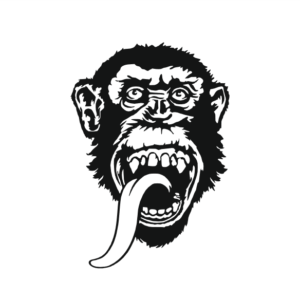 Monkey Aufkleber
