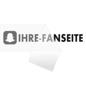 Snapchat Fanseiten Aufkleber online bestellen