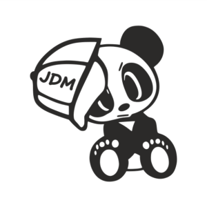 JDM Panda Aufkleber