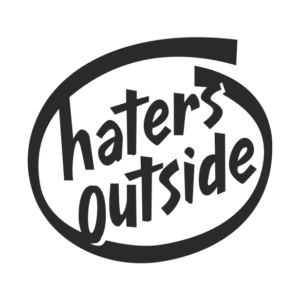 HATERS OUTSIDE Aufkleber