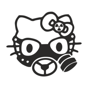 Kitty Aufkleber