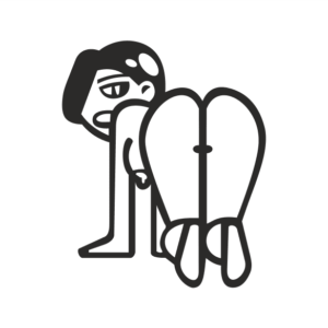 Ass Aufkleber