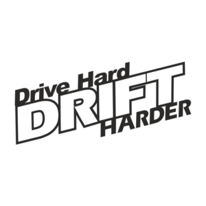 Drive Hard Aufkleber
