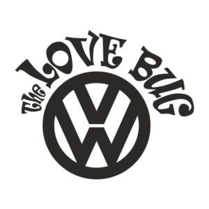 VW THE LOVE BUG Aufkleber