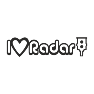 I Love Radar Aufkleber