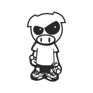 JDM Pig Aufkleber