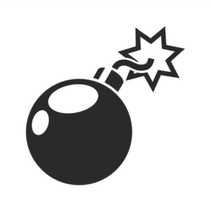 Bomb Aufkleber