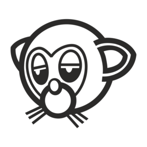 Monkey Aufkleber