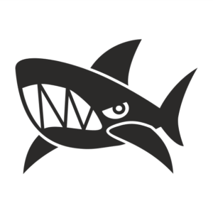 Shark Aufkleber