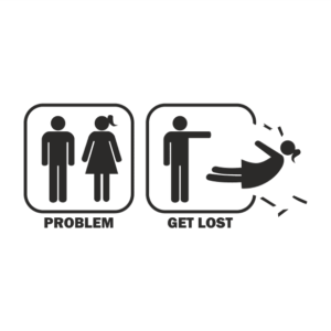 Problem gelöst Aufkleber