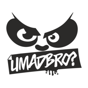 uMadBro Aufkleber