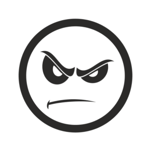 Evil look Aufkleber