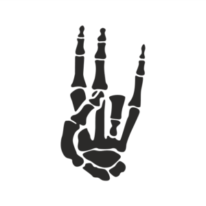 Shocker Hand Aufkleber