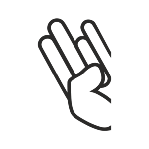 Shocker Hand Aufkleber