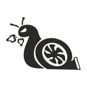 Turboschnecke Aufkleber