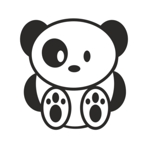 JDM Panda Aufkleber