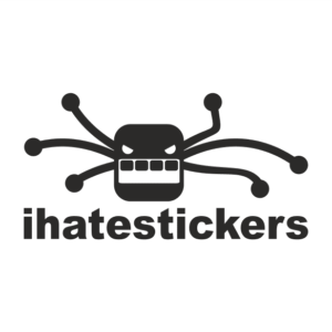 i hate stickers Aufkleber