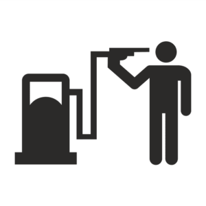 Fuck gasoline Aufkleber