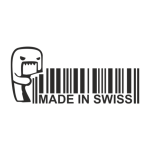 Made in Swiss Aufkleber