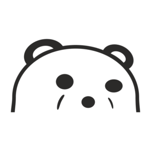 JDM Panda Aufkleber