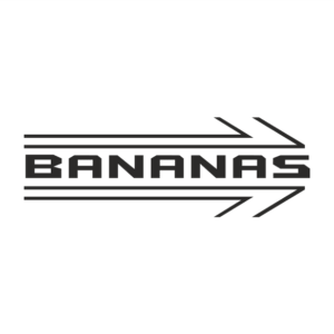 BANANAS Aufkleber