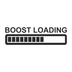 Boost Loading Aufkleber