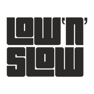 low n slow Aufkleber