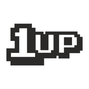 1up Aufkleber