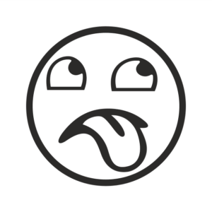 Smiley Aufkleber