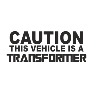 Transformer Aufkleber