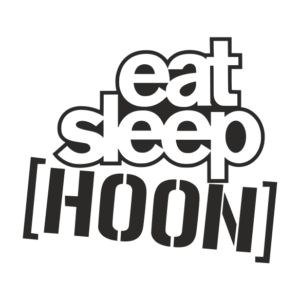 eat sleep hoon Aufkleber