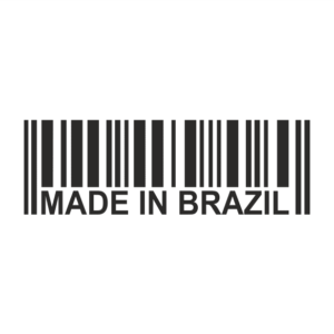 Made in Brazil Aufkleber