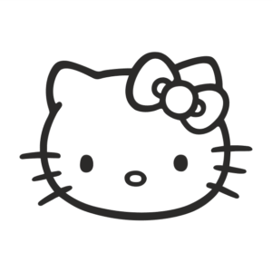 Hello Kitty Aufkleber