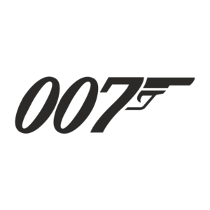 James Bond 007 Aufkleber