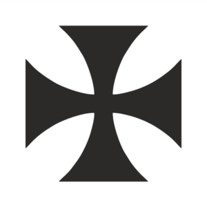 Cruz de Malta Aufkleber