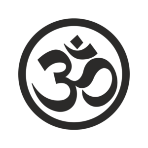 OM Yoga Aufkleber