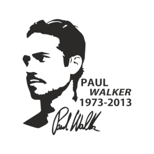 Paul Walker Aufkleber
