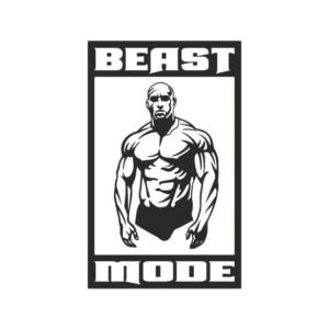 Beast Mode Aufkleber