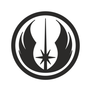 Jedi Order Star Wars Aufkleber
