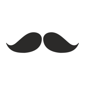 Moustache Aufkleber