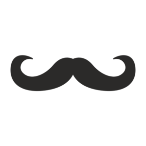 Moustache Aufkleber