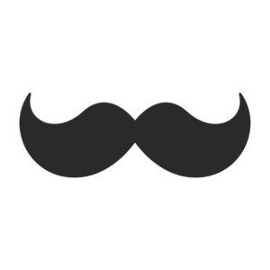 Moustache Aufkleber