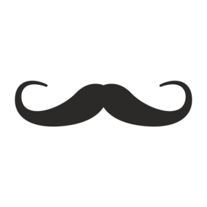 Moustache Aufkleber