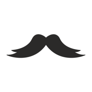 Moustache Aufkleber