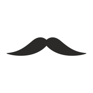 Moustache Aufkleber