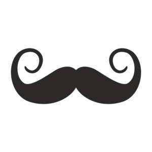 Moustache Aufkleber